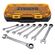 Dewalt メートル法ラチェットコンビネーションレンチ8点セット (DWMT74734)