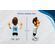 MINIX Lionel Messi フィギュア ブルー＆ホワイト (11735)