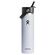 Hydroflask Flexストローキャップ付断熱性ボトル ホワイト (W24BFS110)