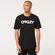 Oakley 男性用半袖Tシャツ ブラック XLサイズ (FOA404011-022XL)