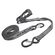 Keeper KwikFeed ラチェットタイダウン グレー 1000ポンド 2個入 (43571)