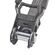 Keeper KwikFeed ラチェットタイダウン グレー 1000ポンド 2個入 (43571)