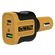 DeWalt 2ポート付車用USB充電器 (141 0479 DW2)