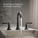 Kohler Facile ワイドスプレッドバスルームシンク蛇口 (R38804-4D-BL)