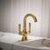 Kohler Facile センターセットバスルームシンク蛇口 ブラス (R38518-4D-2MB)