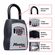 Master Lock 4ダイヤル式コンビネーションロックボックス (5400T)
