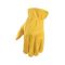 Wells Lamont 男性用牛革製ドライバーグローブ イエロー (984L) / WRK GLOVES COMFRTHYDE L