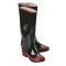 Boulder Creek  ひざ丈ラバーブーツ 25.5cm (73108CM) / BOOT KNEE SZ 8 BLACK