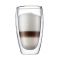 Bodum ダブルウォールグラス 2個×4パック (4560-10US4) / DBL WALL GLASS 2PC 15 OZ