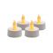 Sterno ティーライト型キャンドルライト 4個入 (CG10041WH4) / TEA LIGHTS NO FLAME 4PK