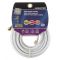 Monster Cable Hook It Up ビデオ用同軸ケーブル ホワイト 7.5m (140044-00) / CABLE COAX RG6 25' WHITE