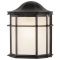 WESTINGHOUSE ウォールランタン (66898) / WALL LANTERN 1LT TXT BLK