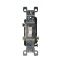 Leviton イルミネーション付トグルスイッチ 15A ホワイト / SWITCH LIGHTD QT SNGL WH