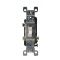 Leviton イルミネーション付トグルスイッチ 15A ホワイト / SWITCH LIGHTD QT SNGL WH