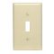 Leviton トグルウォールプレート 1ギャング アイボリー 20個入 (80701-00I) /TOGGLE SWITCH WALPLT1GIV