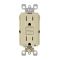 Leviton SmartlockPro  AFCI コンセント 15A アイボリー (R01-AFTR1-0KI) / AFCI OUTLET 15A IVORY