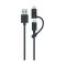 Belkin 国際規格USB携帯電話チャージャー ブラック (BKNJ080BT03BK)  / USB/LIGHTNING ADPTR CBLE