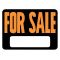 HY-KO プラスティック製サインプレート「For Sale」10枚入 (3006) / SIGN FOR SALE 9X12"PLSTC