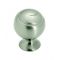 Amerock SwirlZ ラウンド型キャビネットノブ サテンニッケル (BP9338G10) / KNOB 1-1/8"RND SAT NICKL