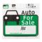 Hy-Ko 「AUTO FOR SALE」サインプレート 3枚入 (SSP-101) / AUTO FOR SALE 12X13 SIGN
