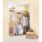 Rubbermaid スティール製ワードロープオーガナイザー (3D4900) / ORGANIZER CLOSET6'5"-8'