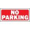 HY-KO プラスティック製サインプレート「No Parking」5枚入 (23002) / SIGN NO PARKING