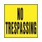 HY-KO プラスティック製サインプレート「No Trespassing」20枚入 (YP-7) / SIGN NO TRESPASS PLAST