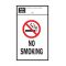 HY-KO ビニール製サインプレート「No Smoking」10枚入 (HSV-8) / SIGN NO SMOKING 7X10"