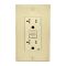 Leviton AFCI/GFCI コンセント 20A アイボリー (AGTR2-I) / AFCI/GFCI OUTLET 20A IV