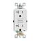 Leviton Decora タンパーレジスタントAFCIコンセント 20A 125V ホワイト (AFTR2-W) / TR AFCI RECPT20A125V WHT