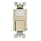 Leviton Decora ライト付きトグルスイッチ アイボリー 15A (6526-I) / TGL SWTCH&LIGHT 15A IV