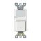 Leviton Decora ライト付きトグルスイッチ 15A ホワイト (6526-W) / TGL SWIT&LIGHT 15A WHT