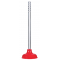 LDR トイレ用プランジャー レッド 4パック (512 P3215R) / PLUNGER 19" HANDLE RED