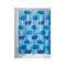 InterDesign シャワーカーテン くじら柄 2パック (32580) / SHOWER CURTAIN MOBY BLUE