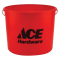 Ace プラスティック製バケツ 12個入 (10QACE12012) / PAIL PAINT 10QT POLY ACE