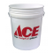 ACE バケツ ホワイト (03GA12ST144)/ PLSTC BUCKET3.5G WHT ACE