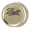 Ball メイソンジャーワイドマウス用バンド＆蓋 12個入 12パック (40000) / MASON LID&BANDS WM BX12