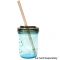 Ball Drinkware Series ワイドマウス用蓋カバー＆ストロー 2パック (1440015015) / LID/STRAW MSN JAR WM 2PK