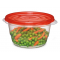 Rubbermaid 食物保存コンテナ ( 7F52-RE-TCHIL) / TAKEALONGS RND 25.7OZBX4