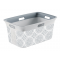 KIS ランドリーバスケット 4個セット (FG67091000111) / LAUNDRY BASKET GRY/WHT