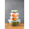 Core Kitchen リサイクル食物用ラップ ４点セット (AC29825) / FOOD WRAP WHITE 4PC