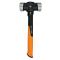 Fiskars Pro IsoCore ダブルフラットフェース大型ハンマー (750660-1001) / ISOCORE DBLFC SLEDGE 4LB