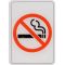 Hillman 英字サイン「No Smoking」6枚セット  (848747) / SIGN NO SMKE SYMBL 5X7"