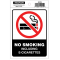 Hillman 英字デカール 「No Smoking」6枚セット (843376) / NO SMOKING DECAL 4"X6"