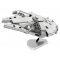 Fascinations Metal Earth スターウォーズ ミレニアムファルコン3Dモデルキット (MMS251) / USS MILLNM FALCON3D MODL