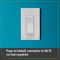 Leviton Decora WiFiスマートスイッチ (D215S-1RW) / SWITCH WIFI SMART WH 15A