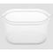 Zip Top 食品保存ディッシュ ラージ オーバル型 フロスト (Z-DSHL-01) / DISH LRG OVAL FROST 32OZ