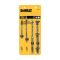 Dewalt 4本入りカーバイド石材用ドリルビットセット (DW5204) / BIT MASONRY 4PC CARBIDE