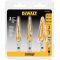 DeWalt Impact Ready ステップドリルビット3点セット (DWA1790IR) / STEP DRILL BIT SET 3PC