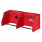 Milwaukee Packout Shop Storage ツールラック (48-22-8340) / TOOL RACK BK/RD 3.5"H